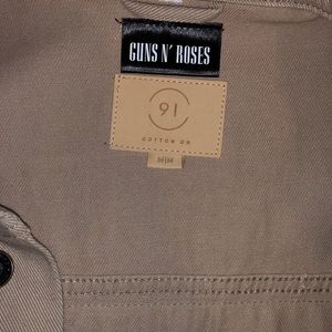 Distressed Guns N’ Roses jacket